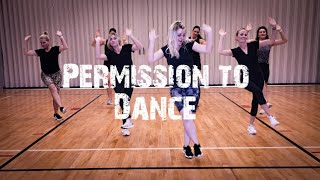 Permission to Dance - BTS | Fun and Easy KPOP Dance Fitness Routine {Cardio Danc