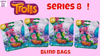 Trolls Series 8 Glow in the Dark Dreamworks Blind Bags Opening Surprise Toys Review