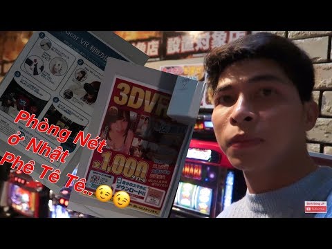 VLOG | Cuộc Sống Nhật Bản : Ngủ Qua Đêm tại Quán internet ở Nhật Phê Không Tưởng
