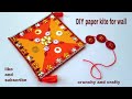 makar sankranthi decorative kite at home