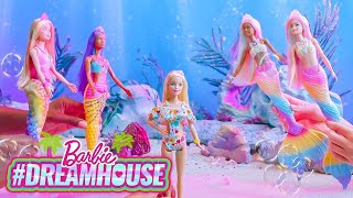 Barbie Россия| Барби 🐚 На Празднике Русалок С Русалками, Меняющими Цвет! 🎨| #Dreamhouse Remix +3