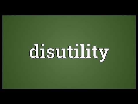 Header of disutility