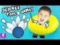 BOWLING Ball Pool Side Challenge! Sink or Float? Cut Open Bal...