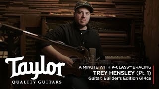 V-Class™ Acoustic Guitar Bracing | Trey Hensley (Pt. 1)