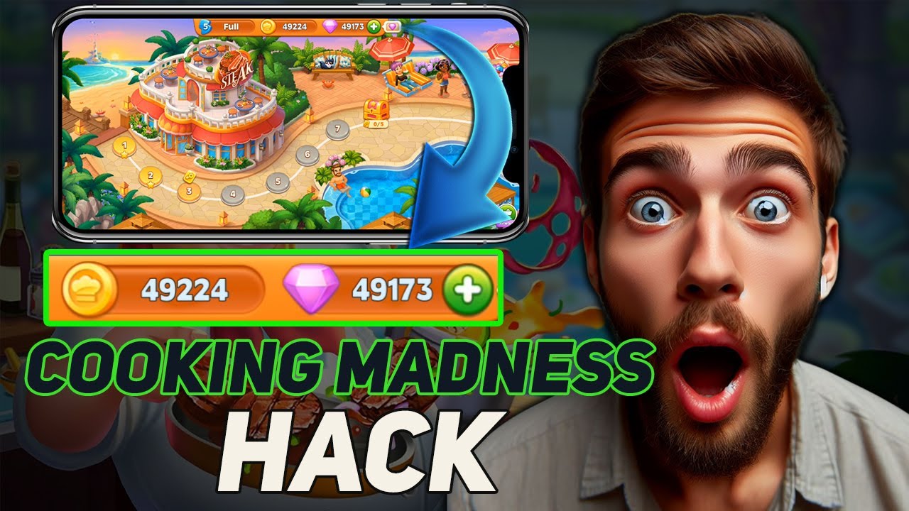 Cooking Madness HACK/MOD – Getting Infinite Diamonds & Cooking Madness HACK/MOD – Getting Infinite Diamonds &