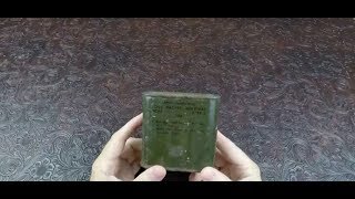 MRE Review 1959 Royal Canadian Air Force Food Packet Survival Ration Review