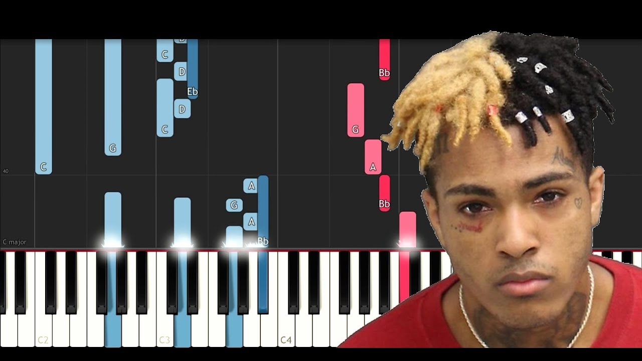 XxxTentacion ft Trippie Redd - F..k Love (Piano Tutorial Intermediate)