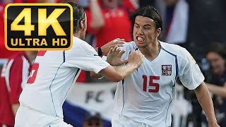 Czech Republic - Latvia EURO 2004 |  Highlights 4K ULTRA HD |