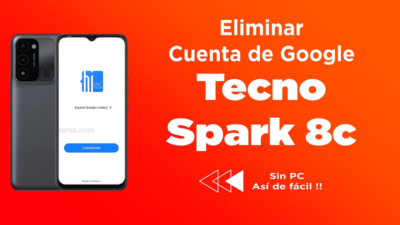 DELETE GOOGLE ACCOUNT TECNO SPARK 8C KG5ks WITHOUT PC DELETE GOOGLE ACCOUNT TECNO SPARK 8C KG5ks WITHOUT PC