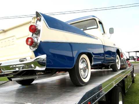 1957 Dodge Hemi Sweptside pickup at Carlisle