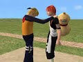 Glomp and nuzzle no jutsu! - GaaNaru Sims2