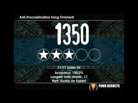 Anti-procrastination Song Video