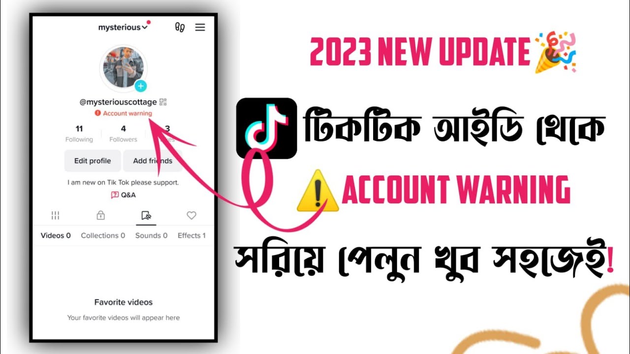 How to remove tiktok account warning 2023 | TikTok How to remove tiktok account warning 2023 | TikTok