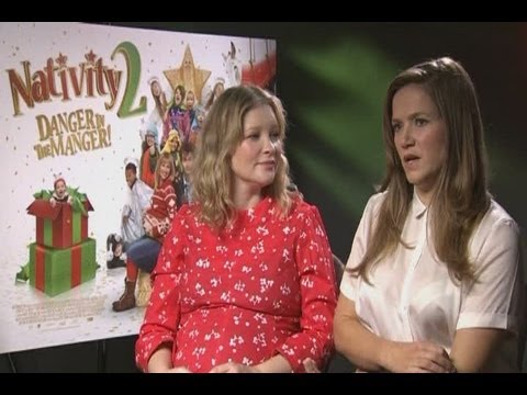 Nativity 2 stars Joanna Page and Jessica Hynes get festive