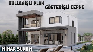 Havuzlu Ve Gi̇zli̇ Çatili Hayal Projeyi̇ Ankaraya Tasarladik