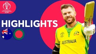 Australia vs Bangladesh | ICC Cricket World Cup 2019 - Match Highlights