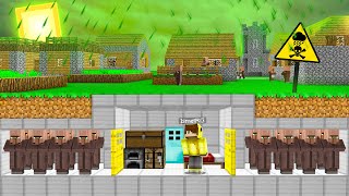 Asi̇t Yağmuru Vs %100 Güvenli̇ Siğinak - Minecraft