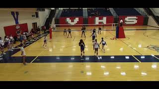 Veterans Vs Lee County Abby Cross Libero Highlights