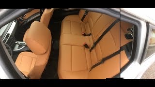 removing the rear seat bench BMW 3 e90