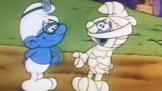 Smurfs jokey’s funny bone