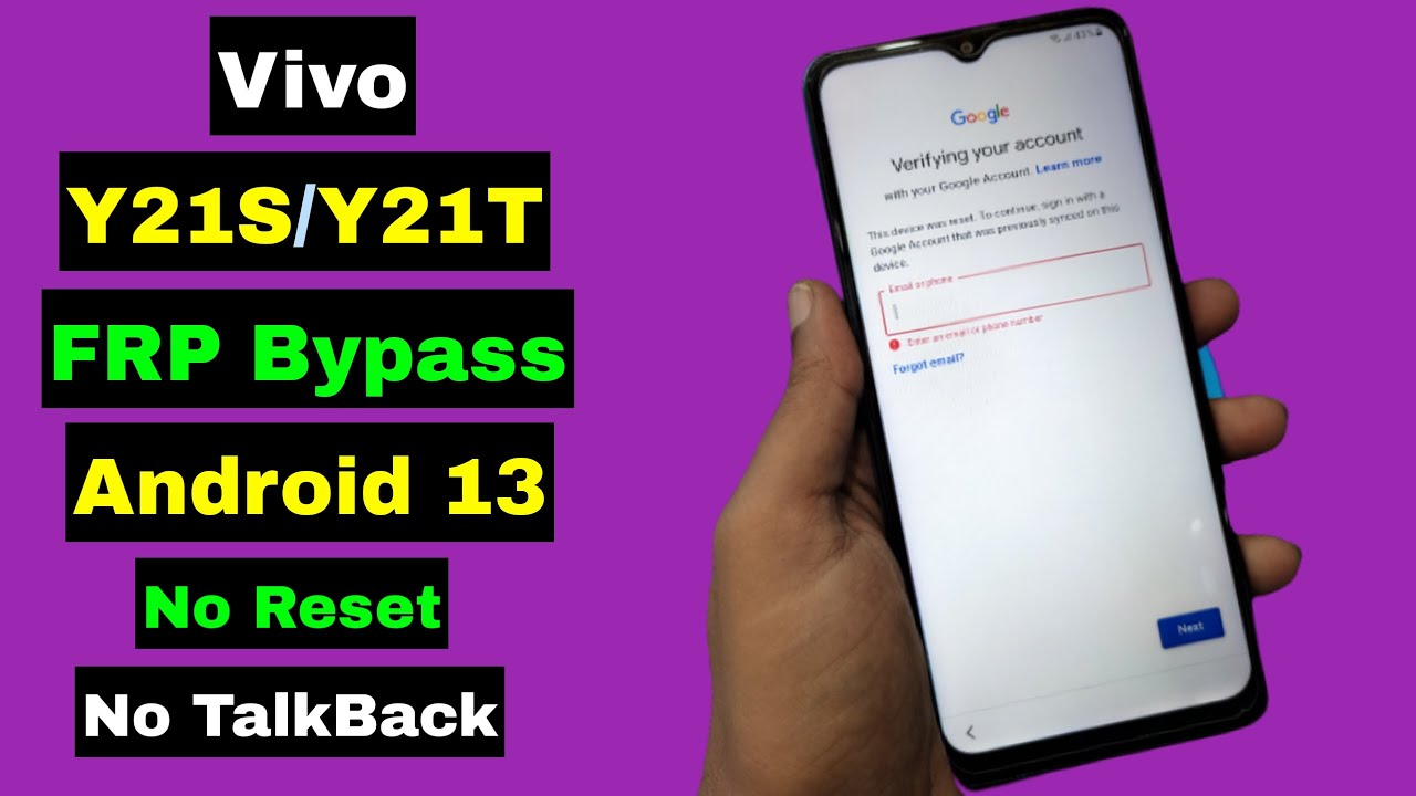 BOOM ! Vivo Y21S/Y21T FRP Bypass Android 13 Without PC | BOOM ! Vivo Y21S/Y21T FRP Bypass Android 13 Without PC |