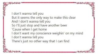 Watch Clint Black I Dont Wanna Tell You video