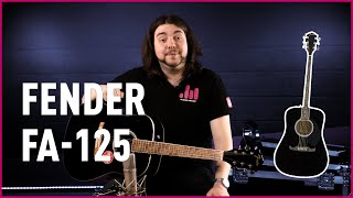 Fender Fa-125 Western Guitar Impression Bax Music Uk
