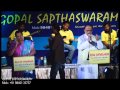 SPB Live singing Ilayaraja's ADHIKAALAI NERAME  in GOPAL SAPTHASWARAM, Best Light Music Orchestra