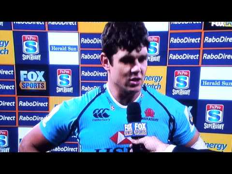 Tom Carter speaks about the Waratahs vs Reds - Tom Carter speaks about the Waratahs vs Reds