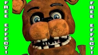 Five Nights At Freddys 2 - Green Screen Jump Scare Effect