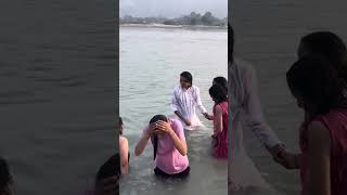 Ganga Snan 2025 Holy Bathing Desi Bhabhi Bathing Simaria Ghat Snan