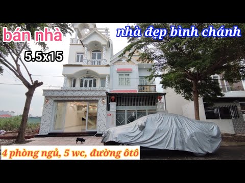 Bán nhà bình chánh giá rẻ nhà mặt tiền sổ hồng riêng chính chủ