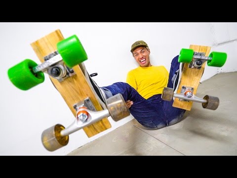 DIY ROLLERSKATES BUILT FROM SKATEBOARD PRODUCTS!!!