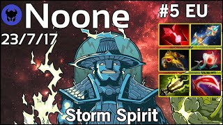 VP.Noone plays Storm Spirit!!! Dota 2 7.19