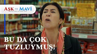 Hasibe bedava peynir yiyebilmek için... - Aşk ve Mavi 46. Bölüm