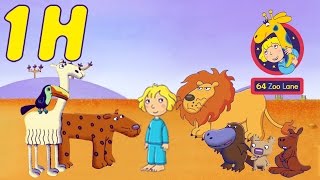 1 Hour Of 64 Zoo Lane Summer Compilation Hd Cartoon For Kids