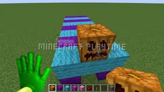 I Made Pj Pug-A-Pillar In Minecraft 1.19.0.05 Poppy Playtime Chapter 2 Gameplay