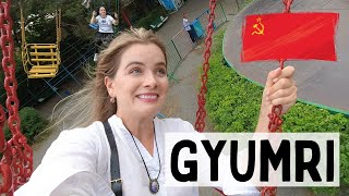 $0.50 Soviet Amusement Park Rides In GYUMRI, ARMENIA