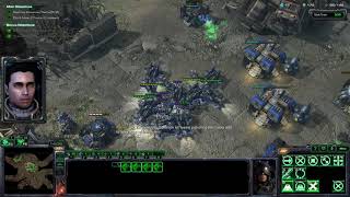 Starcraft 2 Wings of Liberty Brutal Playthrough - Mission 07 - The Great Train Robbery