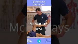 How To Do Mcmurrays Test