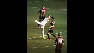 Ronaldos Backheel Goal Attempt