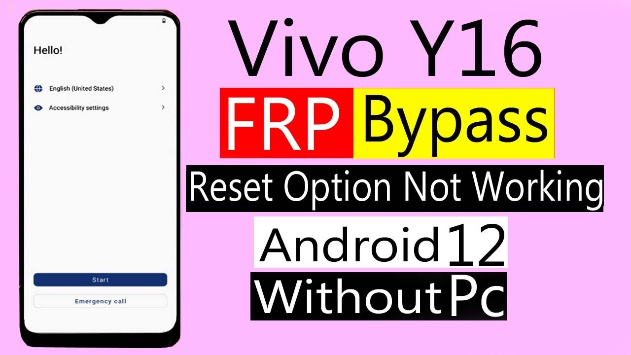 All vivo Y12 Y20 Y16 FRP Bypass Unlock Android 11 New All vivo Y12 Y20 Y16 FRP Bypass Unlock Android 11 New