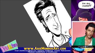 Caricature Resolution: Adrian Brody