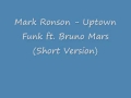 Mark Ronson   Uptown Funk ft  Bruno Mars ~ (Short Version)