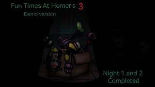 (Fun Times At Homer's 3 [Demo])(Night 1 And 2 Completed)