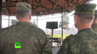 Российские военные в Сирии получили поздравление от Сергея Шойгу с Днем защитника Отечества