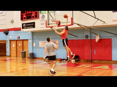 EPIC 1v1 King Of The Court vs D1 Basketball Players!