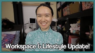 Workspace & Lifestyle Update! | Online Flute Teacher & YouTuber