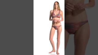 Prana Desert Geo Khari Bikini Top Swimoutlet