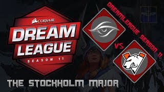 Team Secret vs Virtus.Pro / Bo3 / DreamLeague Season 11 Stockholm Major / Dota 2 Live